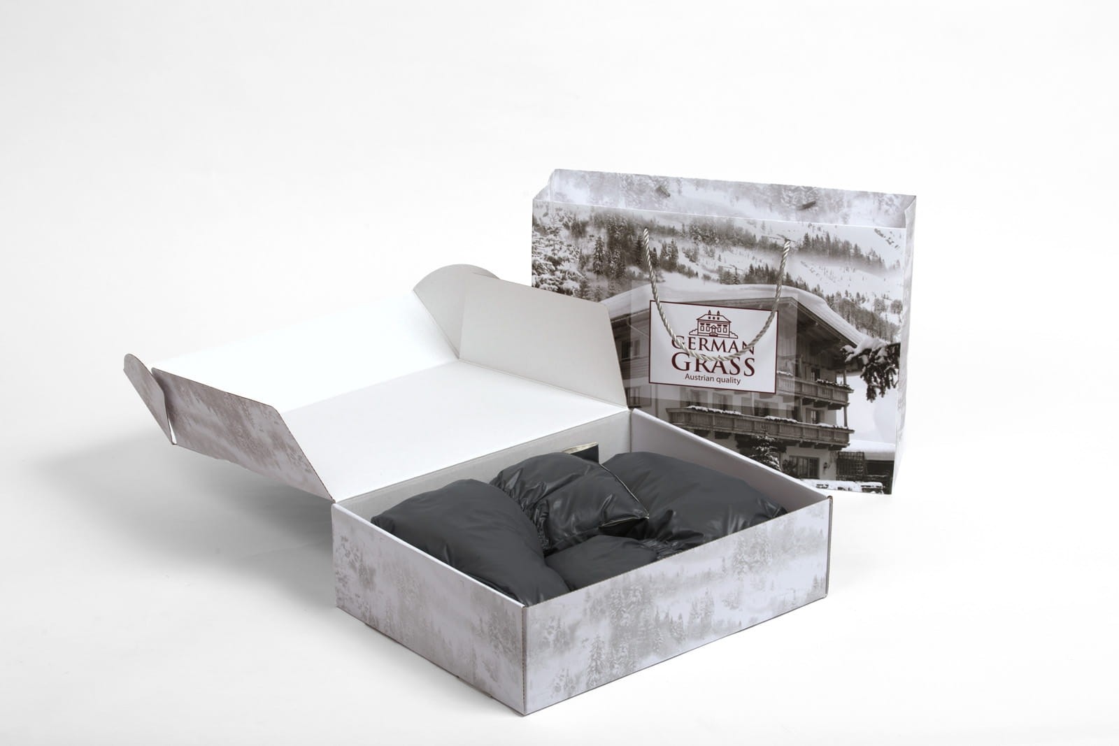 Сапожки-носочки пуховые Comfort Socks Travel Grass Graphite  36-39 р.