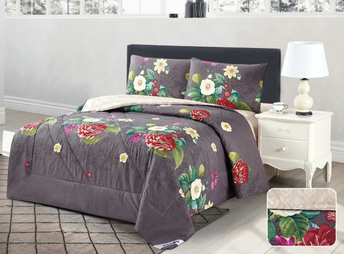 Комплект постельного белья евро с одеялом De Verano Y400-28