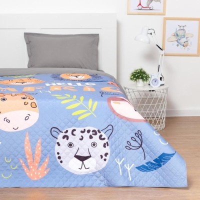 Покрывало &quot;Этель&quot; 1,5 сп African friends, 145*210 см, микрофибра