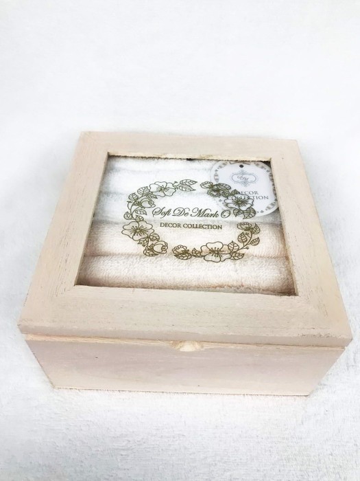 Тина (персик) Набор 30х30(6шт)