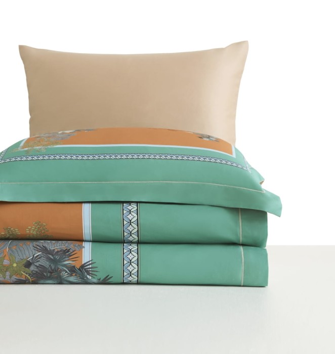 Постельное белье Arya Diamond сатин 2 Сп. 200x220 Soul Зеленый