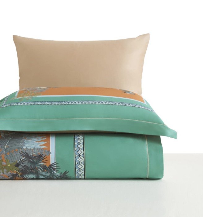 Постельное белье Arya Diamond сатин 2 Сп. 200x220 Soul Зеленый