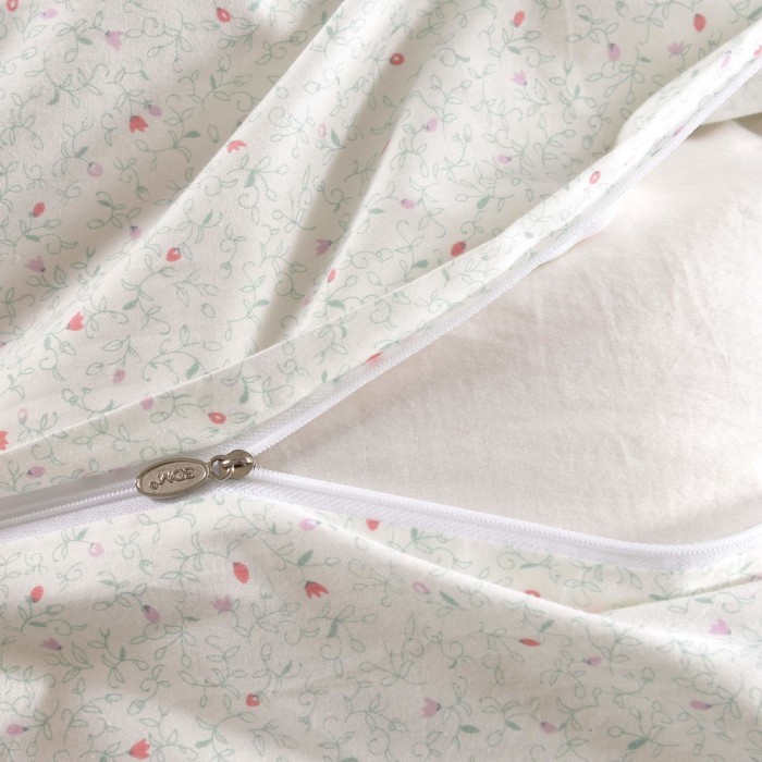 Олли (голубая) Комплект постельного белья сатин 1.6