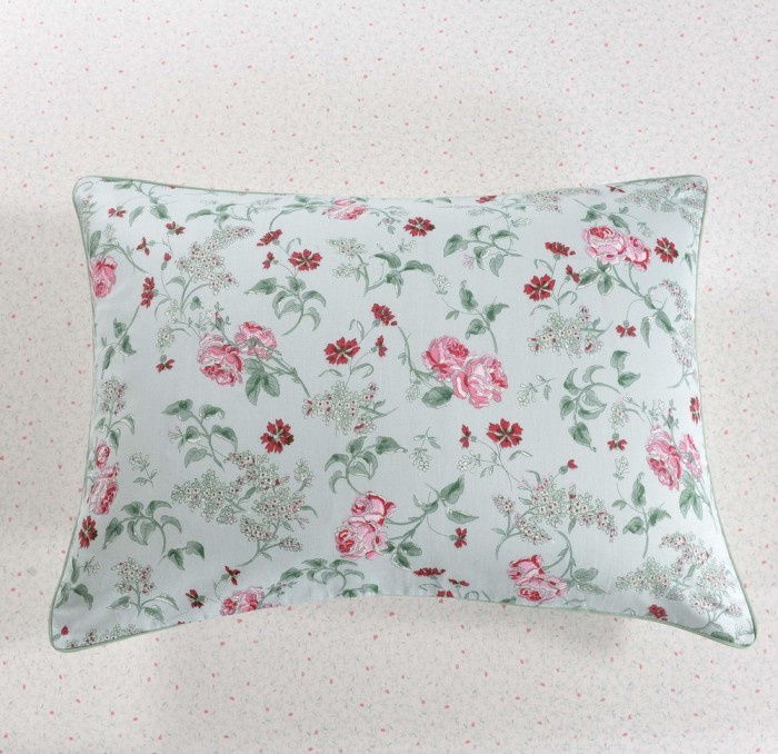 Олли (голубая) Комплект постельного белья сатин 1.6