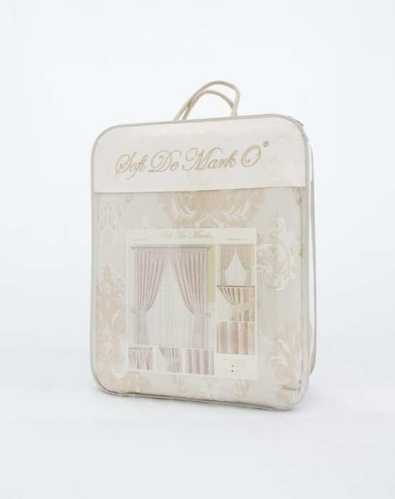 Эванжелина (беж-зол) Покрывало 240х260