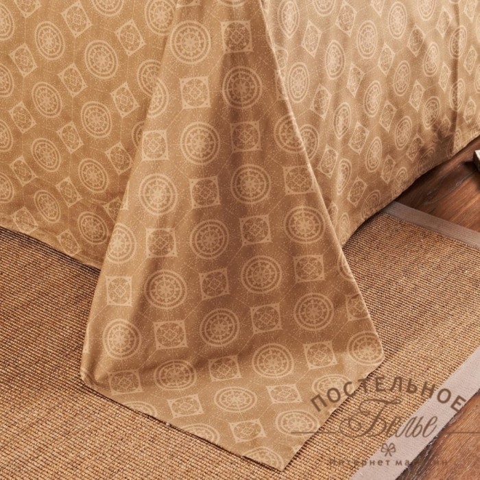 Плутон Комплект постельного белья сатин Евро 4н