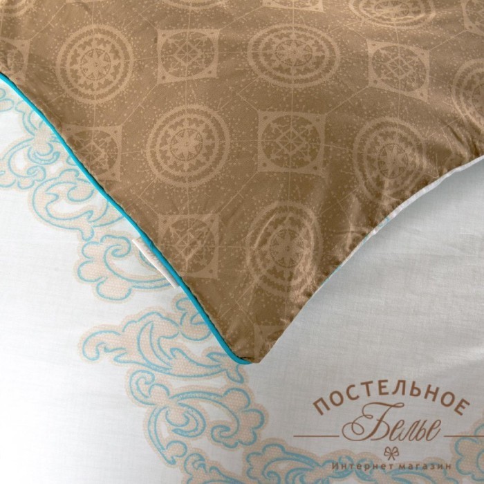 Плутон Комплект постельного белья сатин Евро 4н