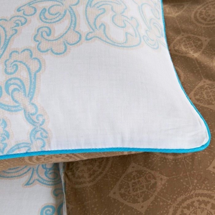 Плутон Комплект постельного белья сатин Евро 4н