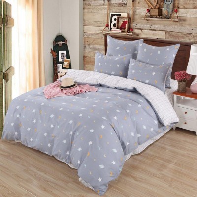 Сатурн (серый) Комплект постельного белья сатин Евро 4н