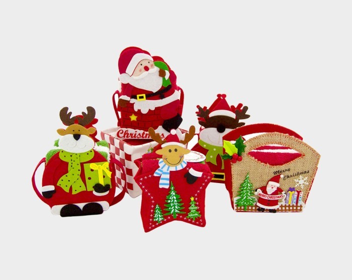 Санта Клаус Набор 30х30(4шт)