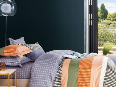 Постельное белье Asabella 1769-6 евро печатный сатин