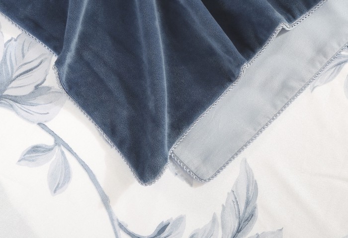 Постельный набор Эвелина (деним)egypt cotton евро