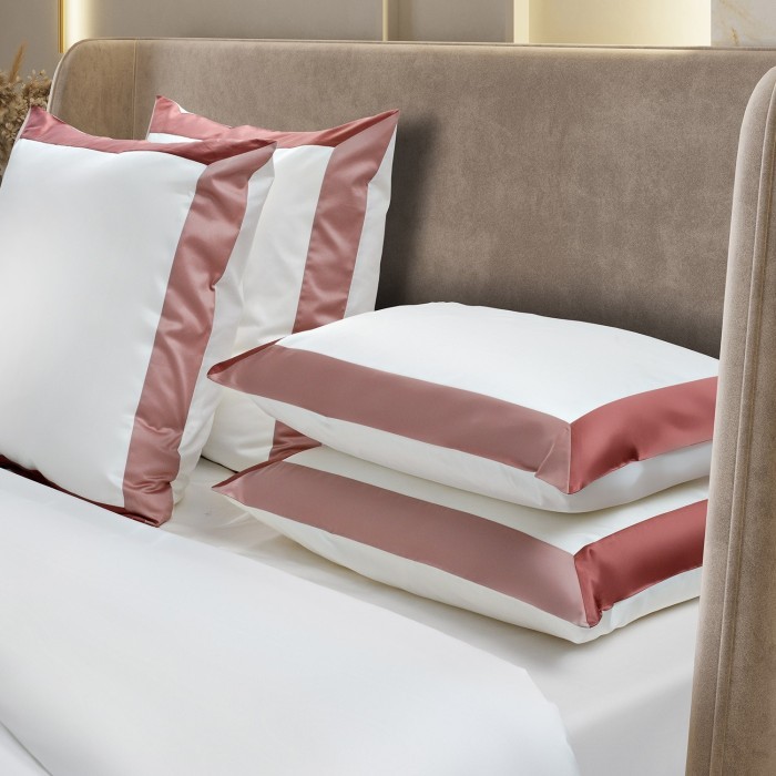 Постельное бельё Sharmes "Caledoscop" евро макси (розовый закат)