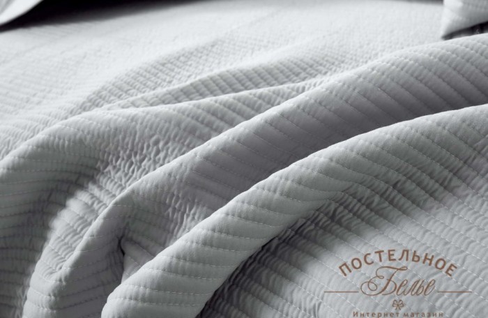 Марисоль покрывало серое 160х220