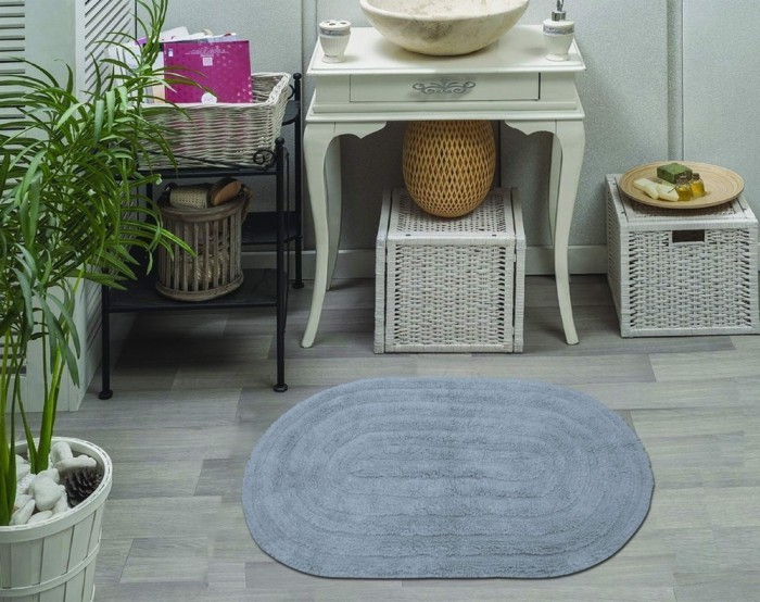 NIKOLETT (темн.фиол) Набор ков. для ванной 60х100 и 50х70