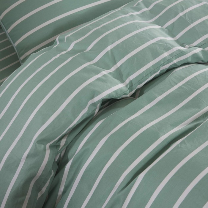 Сильвер (изумруд) Комплект постельного белья сатин Евро 4н