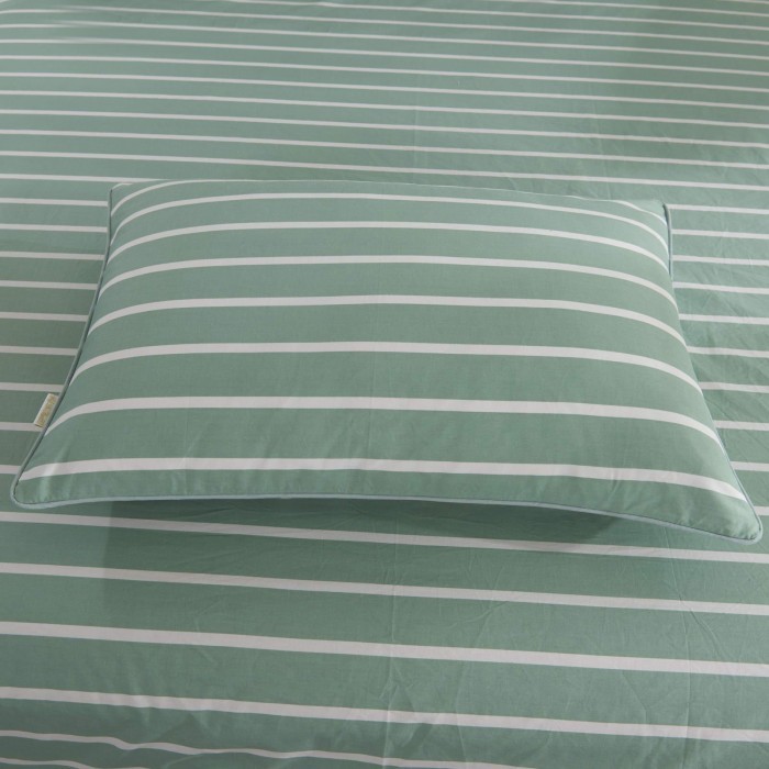 Сильвер (изумруд) Комплект постельного белья сатин Евро 4н