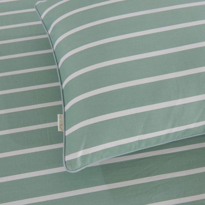 Сильвер (изумруд) Комплект постельного белья сатин Евро 4н