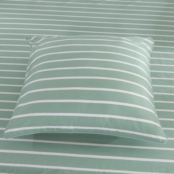 Сильвер (изумруд) Комплект постельного белья сатин Евро 4н