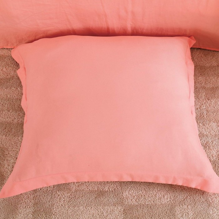 Тиана (розовый) Комплект постельного белья жатка Евро 4н