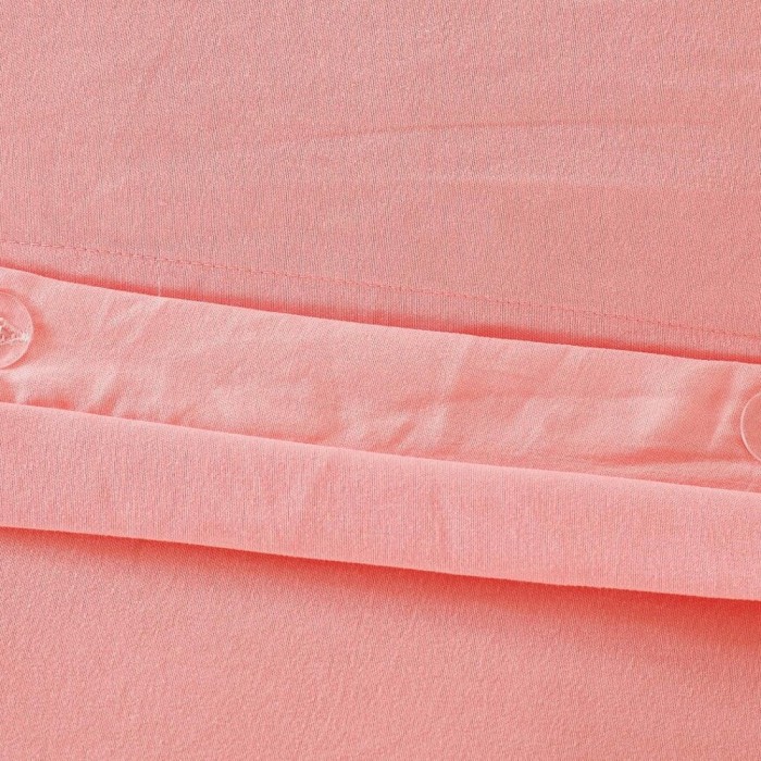Тиана (розовый) Комплект постельного белья жатка Евро 4н