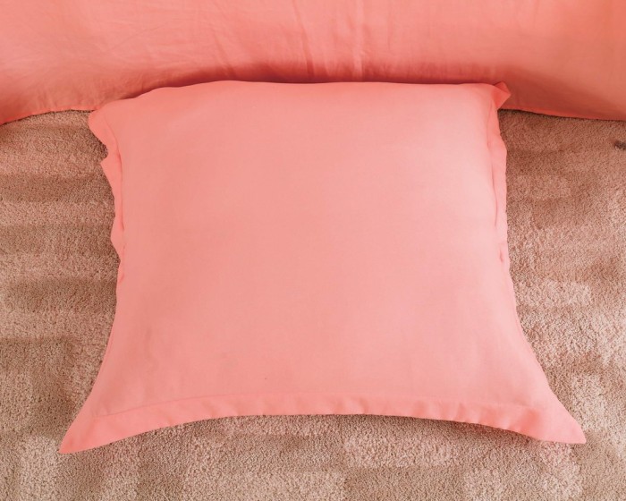 Тиана (розовый) Комплект постельного белья жатка Евро 4н