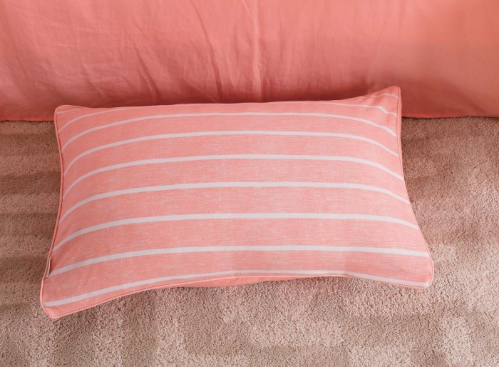 Тиана (розовый) Комплект постельного белья жатка Евро 4н